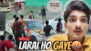 ZARYAB NE REVENGE K CHAKAR MAIN GARI KHRAB KAR DI😡|| MUJHE BUHAT GUSSA A GEYA AJ😱#funnyvideo #pranks