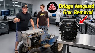 Briggs Vanguard V-Twin Governor Removal! Super Suburban 15 Build!