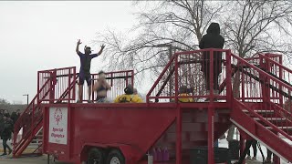 Special Olympics holds annual Polar Plunge at Raccoon River Park
