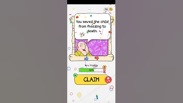 Braindom level 188 Save the child who fell into the hole of the frozen lake Walkthrough Solution