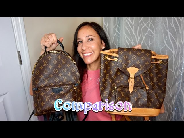 Louis Vuitton MONTSOURIS Backpack, PM vs MM comparison, WIMB, MODSHOTS, deb_panache