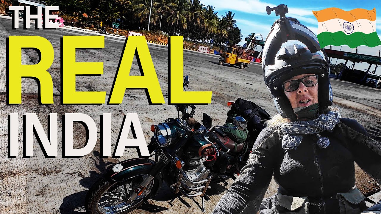 Индия, которую вы не видите! Еду на мотоцикле Royal Enfield БЕЗ какого-либо плана 🏍