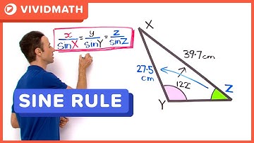 Finding Angles Using The Sine Rule - VividMath.com
