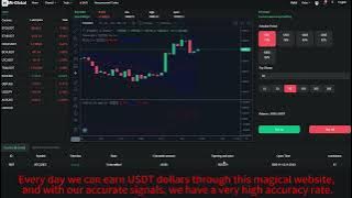 Every day we can earn USDT dollars through this magical website