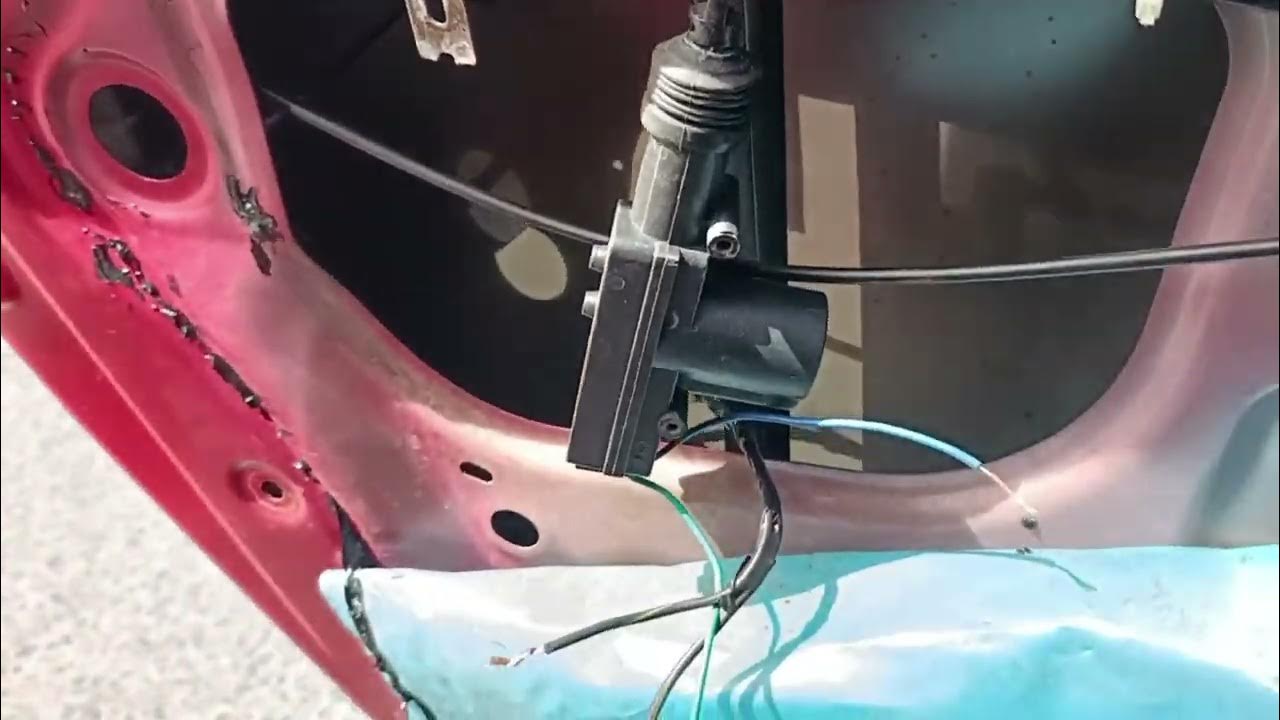 Toyota Innova Door Lock Repair Rear Left Door Lock not Working YouTube