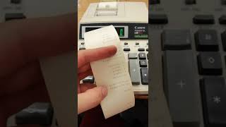 Canon P3420-DL calculator