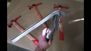 Metal shrinking pliers, edge lip adjustment panel beating car panel Tipsand tricks #33