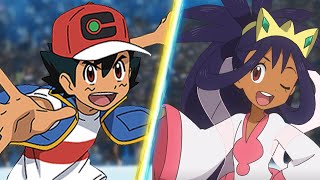 Pokemon Battle: Ash Vs Iris (Ash Dragon Pokemon Team)