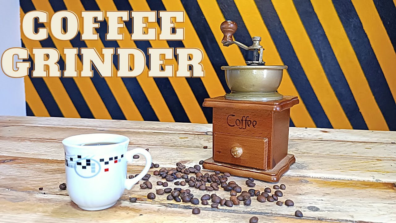 coffee grinder 1939 an old and rust/ back to work