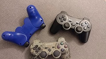 Ps3 Controller Wireless Controller with Charger Cable - 2 Pack Dual Vibration ( Blue and B
