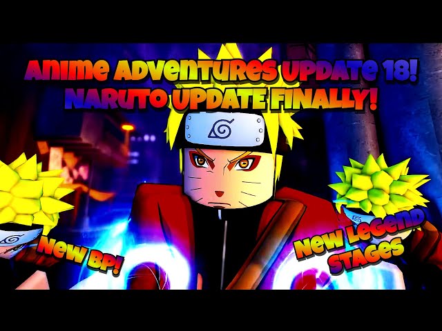 NEW CODE + UPDATE] Anime Adventures Update 10.7.5 Stream! (NARUTO