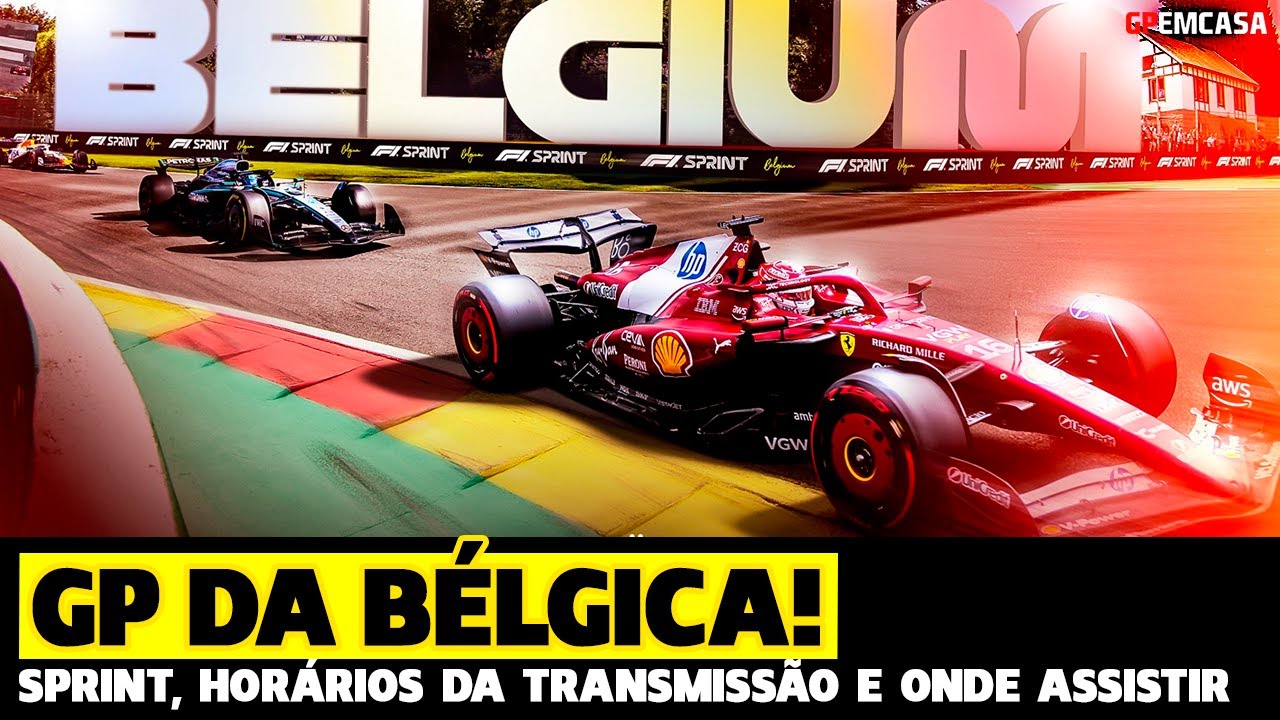 🚨Gp Da Bélgica: Horários, Sprint, Previsão De Chuva E Onde Assistir | Fórmula 1 | Gp Em Casa