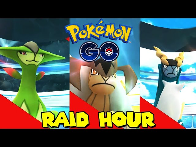 Cobalion, Terrakion & Virizion Raid Hour - Leek Duck