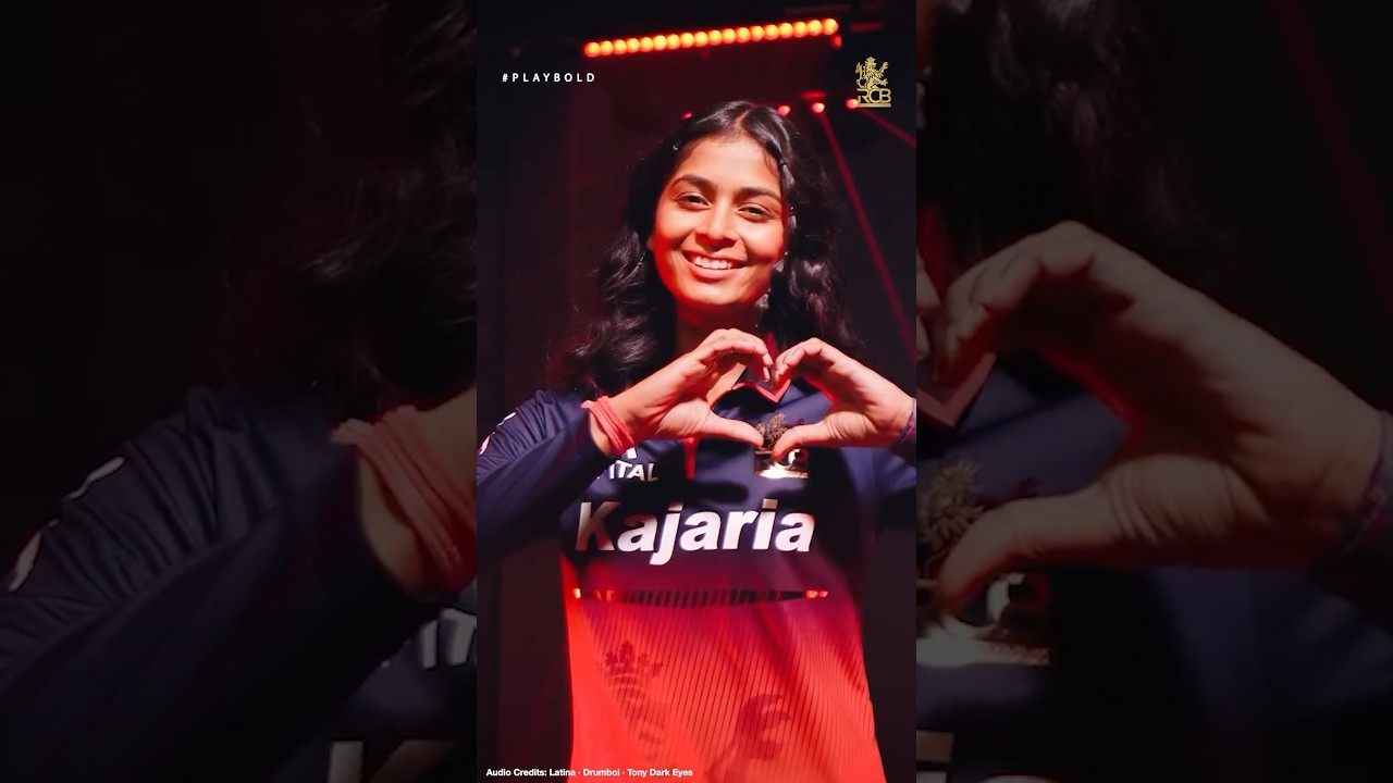The spinner. The entertainer. The trophy winner. Shreyanka Patil. 🫶