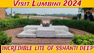 Vis!Lumbini 2024 | incredible lite of shanti deep boating area