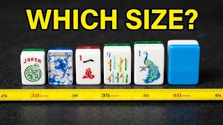 Budget Mahjong Tile Size Comparison: Size Matters?