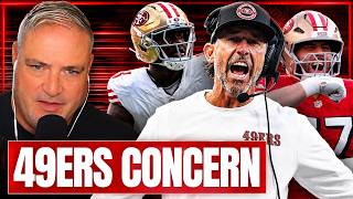 49ers BIG Concerns: Interior Strength, Pass Rush Problems & Receiver Separation | Krueger  & Dieter