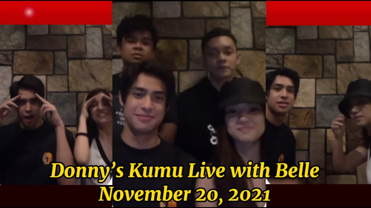 DONNY ON KUMU LIVE WITH BELLE🖤❤️ HIMLAYYYY🤪🥰| DonBelle Endgame