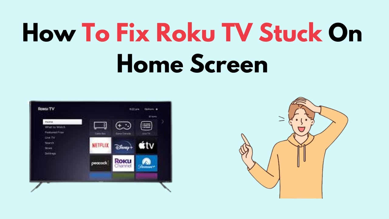 How To Fix Roku TV Stuck On Home Screen YouTube How To Fix Roku TV Stuck On Home Screen YouTube
