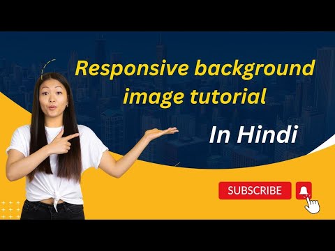 Simple Responsive Background Image Tutorial in Hindi  #ResponsiveBackgroundImage @RinkuVerma