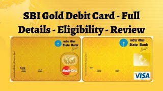 SBI Gold Debit Card Unboxing | Gold International ATM Card Benefits Charges Eligibility & Review 🔥