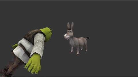 Shrek Sends Donkey Into Space