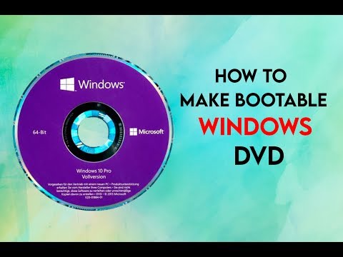 How to make bootable Windows 10 DVD Drive from ISO file | Windos XP, 7, 8, 8.1, 10  |  Nero Expres