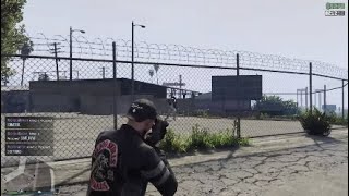 GTA V ONLINE: Blood Skulls Mc vs BFFB