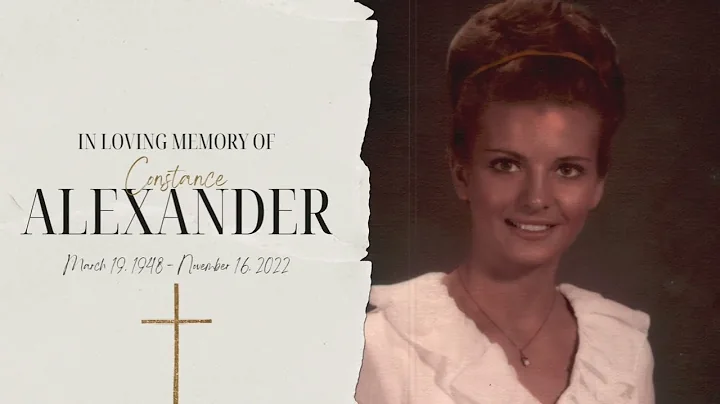 In Loving Memory, Connie Alexander