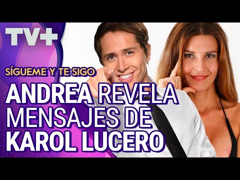 Actriz Andrea Zuckermann revela mensajes de Karol Lucero