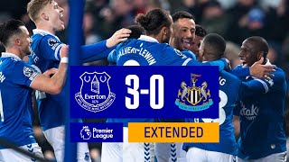 EXTENDED PREMIER LEAGUE HIGHLIGHTS: EVERTON 3-0 NEWCASTLE UNITED