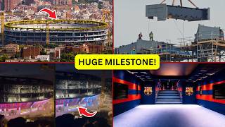 🚨 Camp Nou’s BIGGEST Construction Surge Yet! MASSIVE Progress Everywhere