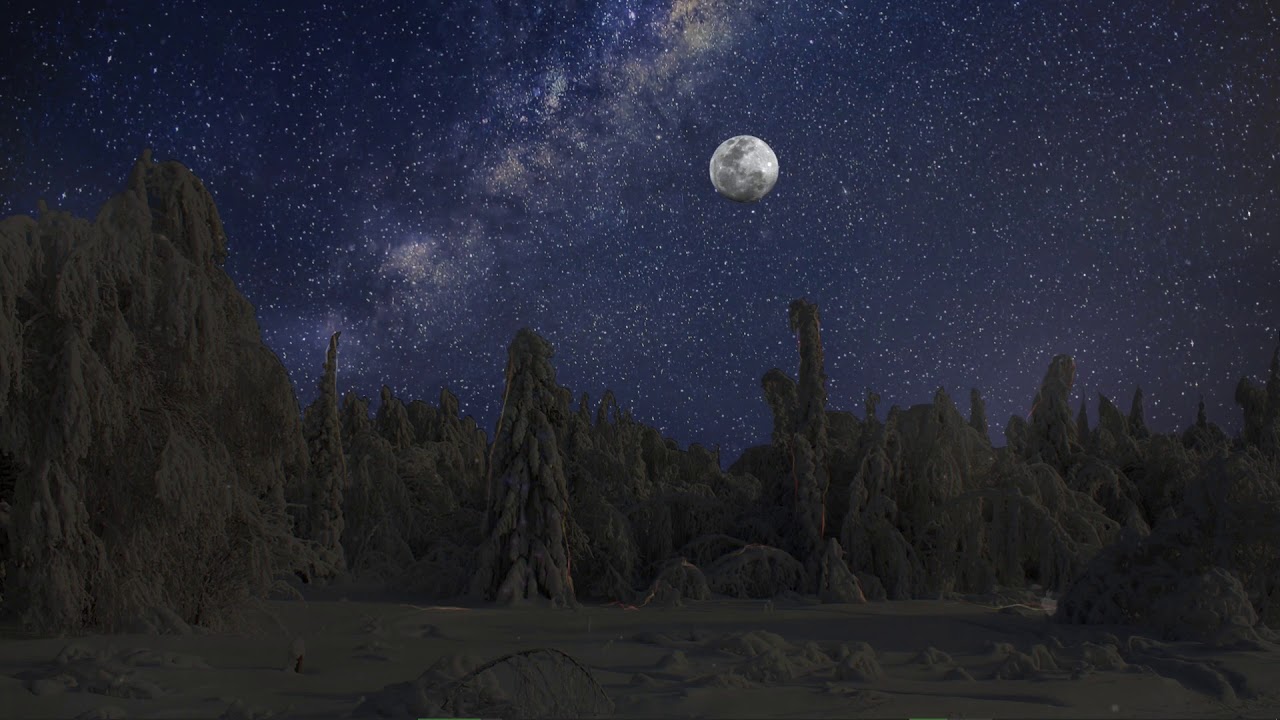 Snow Lights - Wallpaper Engine - YouTube