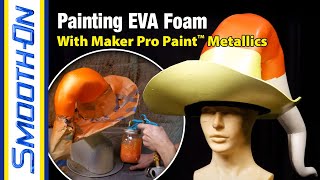 Painting an EVA Foam Hat With Maker Pro Paint Metallics