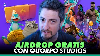 ¡PASO A PASO como ingresar GRATIS del AirDrop de QORPO!