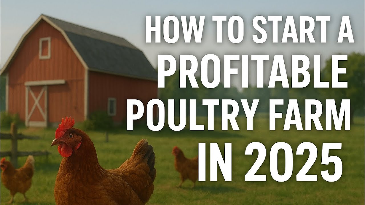 "How to Start a Profitable Poultry Farm in 2025 - YouTube