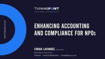 Enhancing Accounting and Compliance for NPOs
