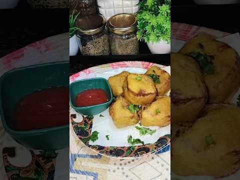 Mini Bread Pakoda | #trending #youtubeshorts #shorts #viralshorts
