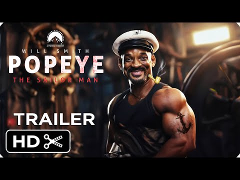 Popeye The Sailor Man: Live Action Movie Full Teaser Trailer Will Smith