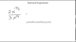 Intermediate Algebra-Rational Exponents part 3