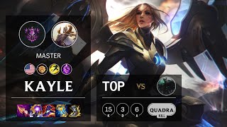 Kayle Top vs Mordekaiser - NA Master Patch 11.14