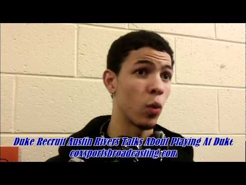 Duke Recruit Austin Rivers Talks About Playing @ D...