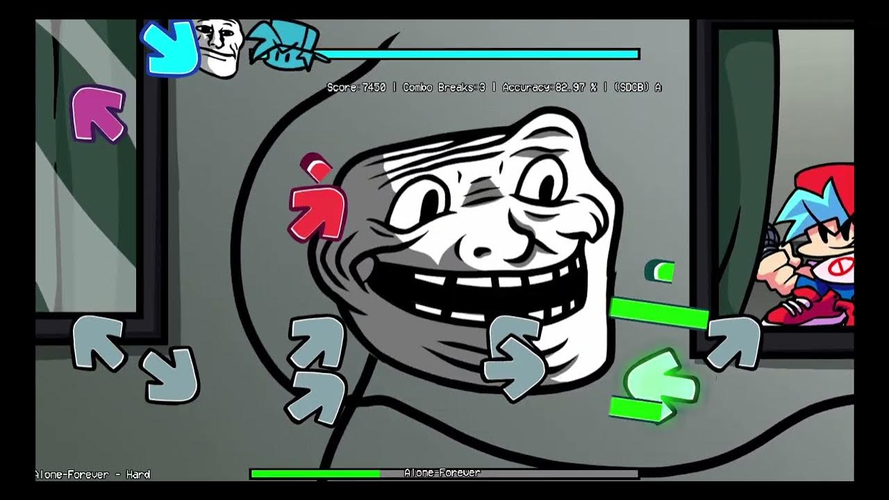 Funkin Physics What happens when you mod flashbang notes into alone