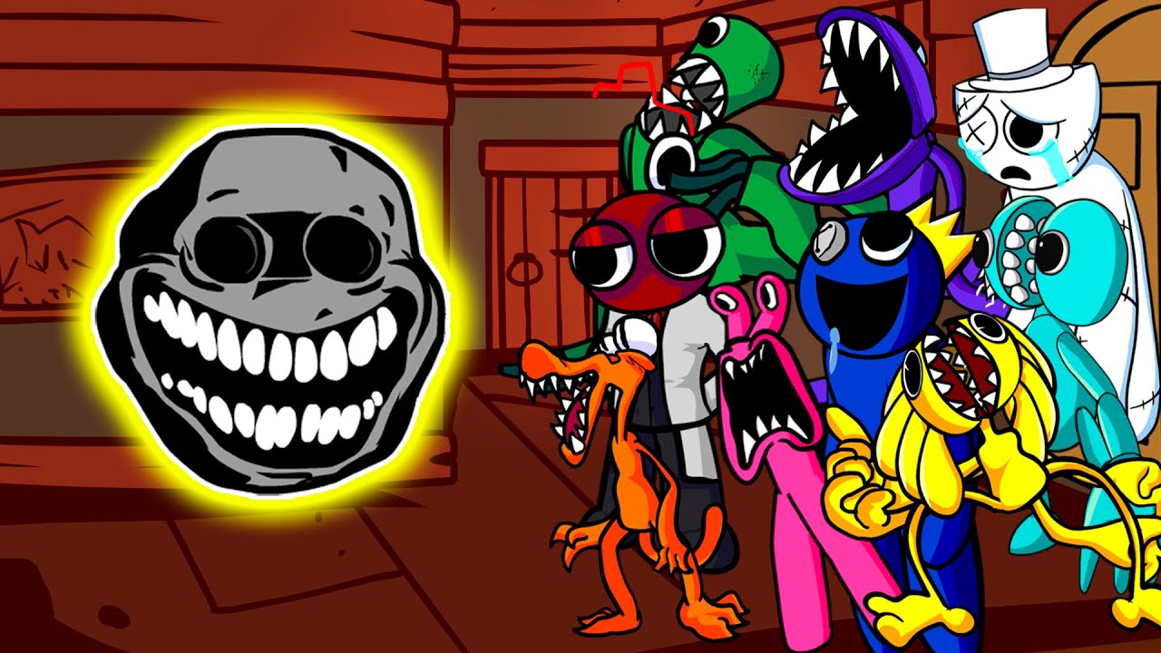 FNF New Doors VS New 2D Rainbow Friends Sings It 🎶 FNF Vs Rush