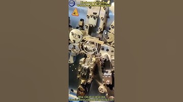 Variable diameter coil spring #spring #machine #machinery #factory #video #cnc #bendingmachine