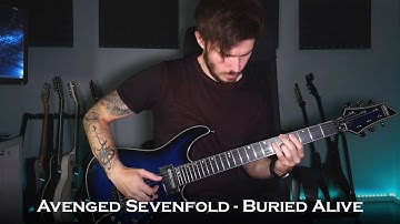 Avenged Sevenfold - Buried Alive (Guitar Cover + All Solos / One Take)
