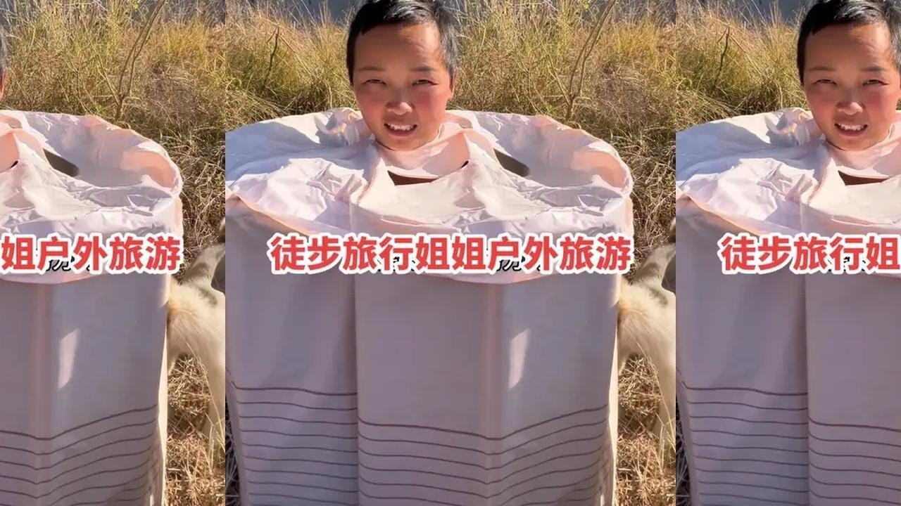 广西小姐姐独自徒步全国，做饭睡觉都自己，非常佩服她的勇气，祝一路顺风