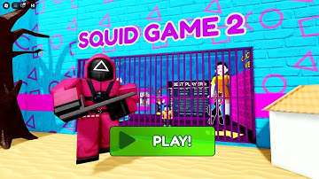 SQUID GAME 2 PRISON RUN! (OBBY) New Update - Roblox Walkthrough FULL GAME #scaryobby #roblox