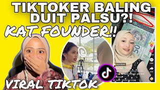 Viral Tiktok Tiktoker Puterisari Baling Duit Palsu Dari Founder?
