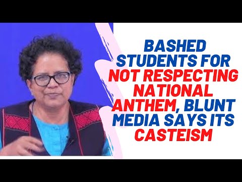 IIT Professor Seema Singh Bashed Students for NOT Respecting National Anthem NOT for Casteism